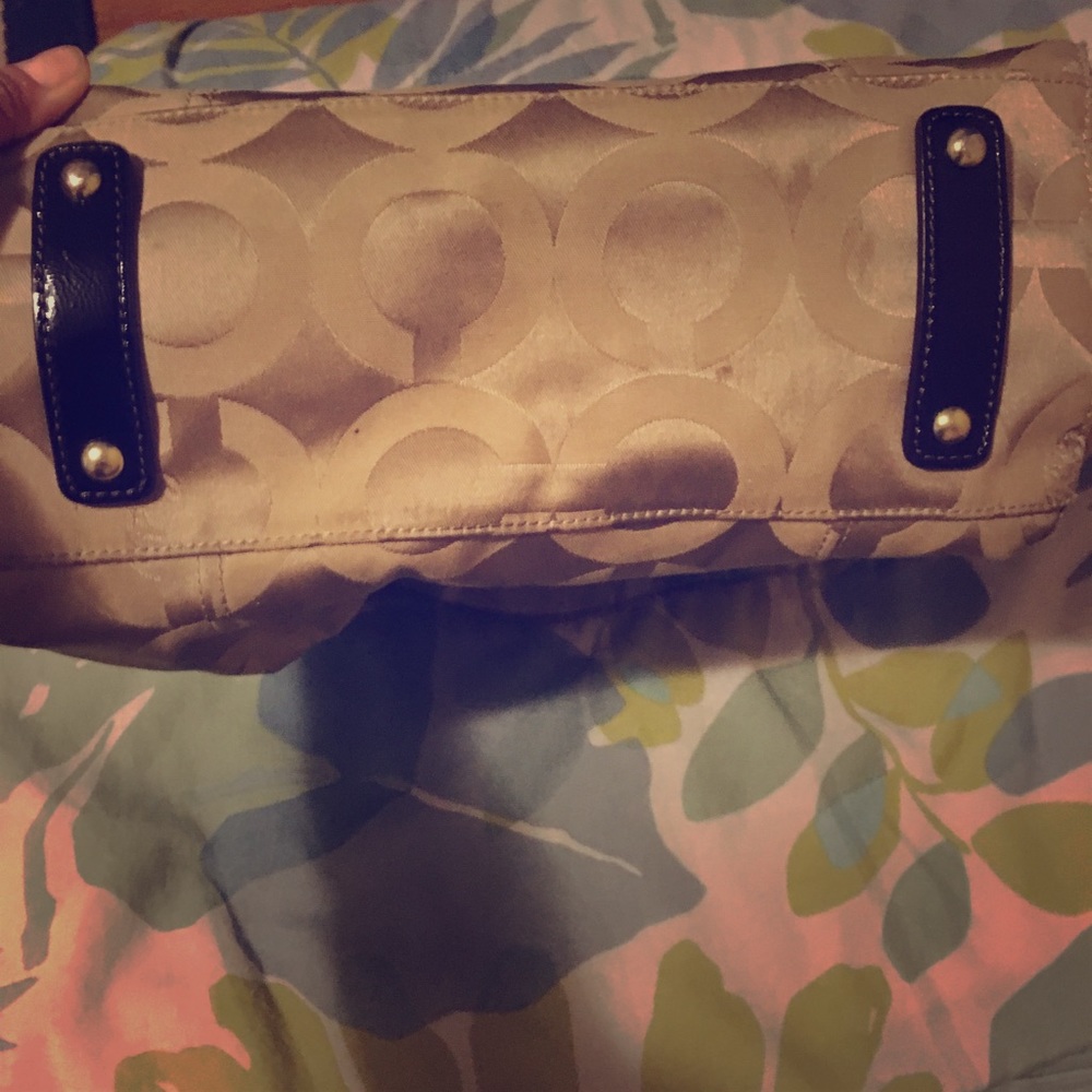 Coach bag set with sneakers